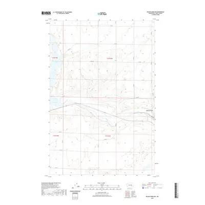 2020 Map of Wilson Creek NW, 2020 Print