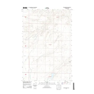 2014 Map of Wilson Creek SW, 2014 Print