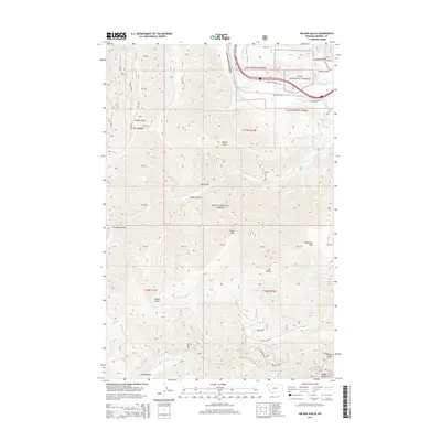2014 Map of Wilson Gulch, 2014 Print