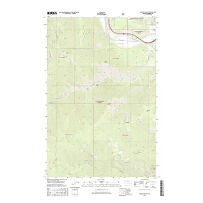 2017 Map of Wilson Gulch, 2017 Print