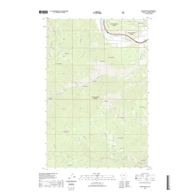 2020 Map of Wilson Gulch, 2020 Print
