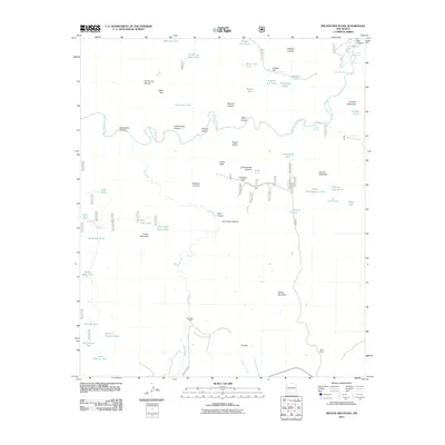 2011 Map of Wilson Mountain, 2011 Print