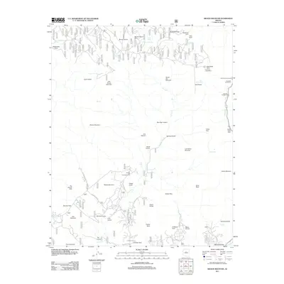 2011 Map of Wilson Mountain, 2011 Print