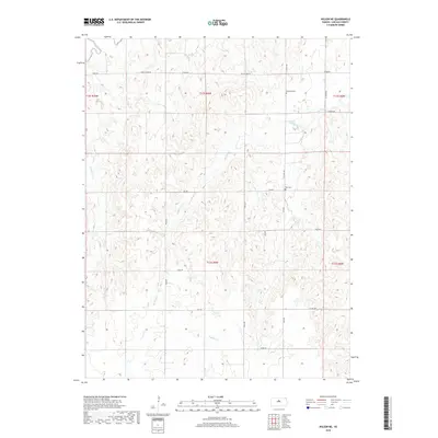 2018 Map of Wilson NE, 2018 Print