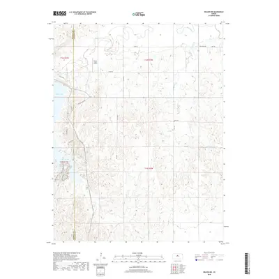 2018 Map of Wilson NW, 2018 Print