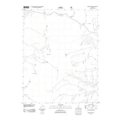 2011 Map of Wilson Peak, 2011 Print