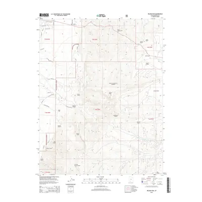 2014 Map of Wilson Peak, 2014 Print