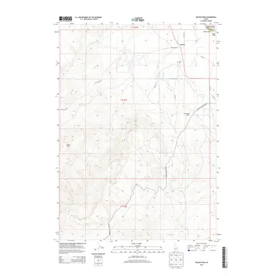 2013 Map of Wilson Peak, 2013 Print