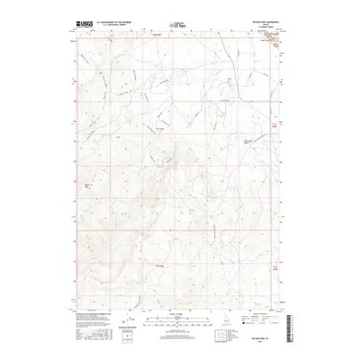 2017 Map of Wilson Peak, 2017 Print