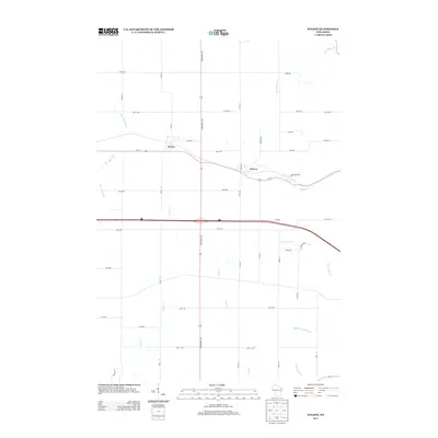 2013 Map of Wilson, 2013 Print