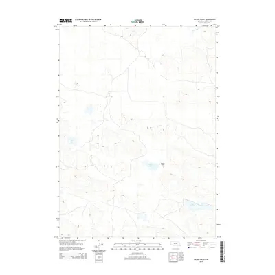 2014 Map of Wilson Valley, 2014 Print