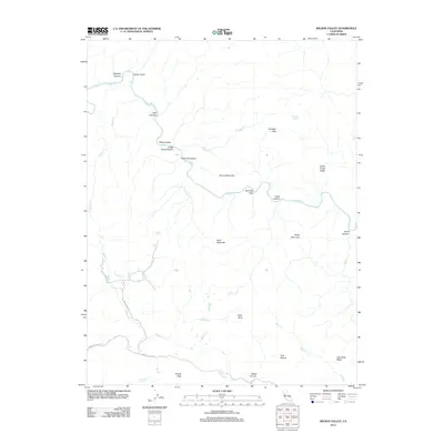 2012 Map of Wilson Valley, 2012 Print