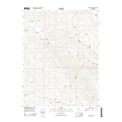 2015 Map of Wilson Valley, 2015 Print