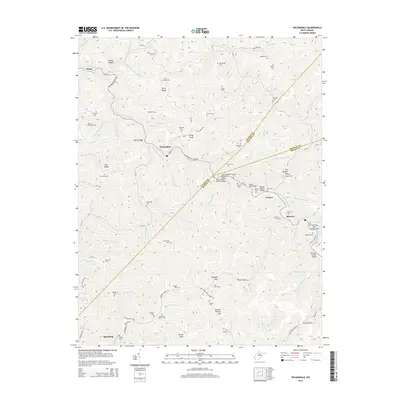 2014 Map of Wilsondale, 2014 Print