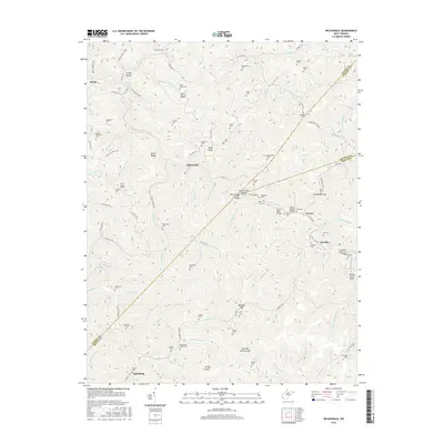 2016 Map of Wilsondale, 2016 Print