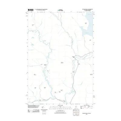 2011 Map of Wilsons Mills, 2011 Print