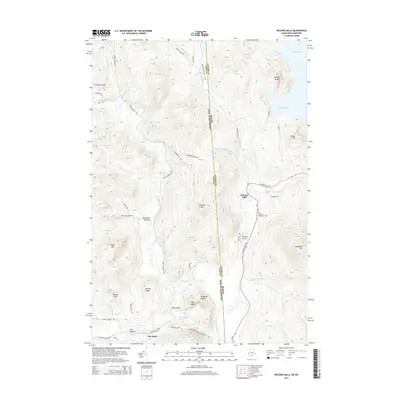 2014 Map of Wilsons Mills, 2014 Print