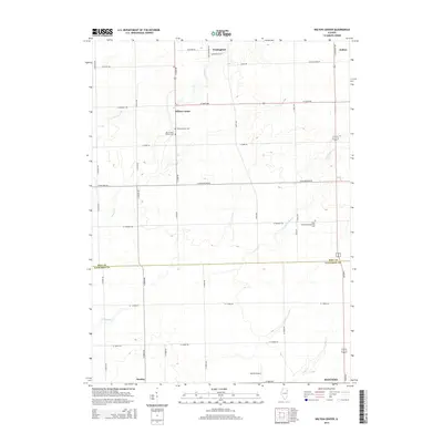2015 Map of Wilton Center, 2015 Print