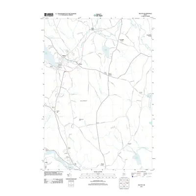2011 Map of Wilton, 2011 Print