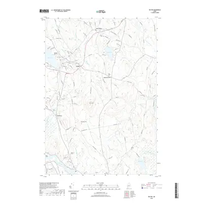 2018 Map of Wilton, 2018 Print