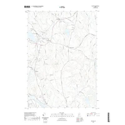 2021 Map of Wilton, 2021 Print