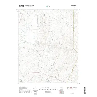 2019 Map of Wilton, 2019 Print