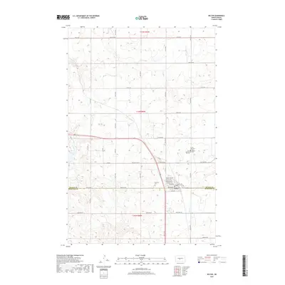 2018 Map of Wilton, 2018 Print