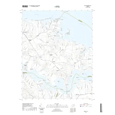 2019 Map of Wilton, 2019 Print