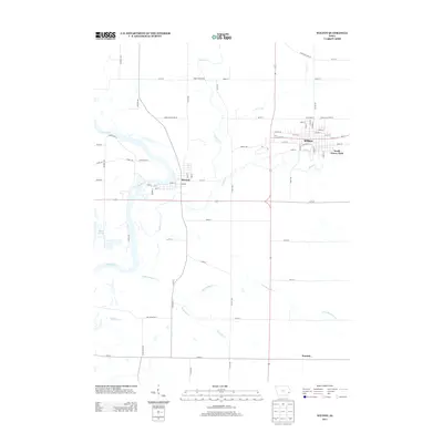 2013 Map of Wilton, 2013 Print