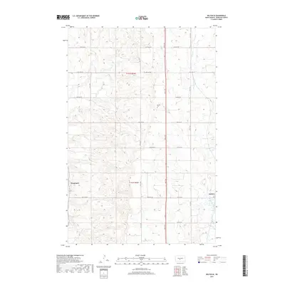 2018 Map of Wilton SE, 2018 Print