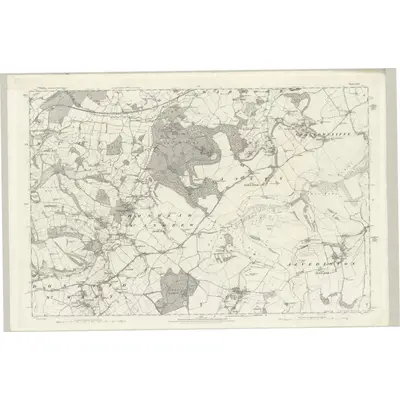 1886 Map of Wiltshire LXIX, 1890 Print