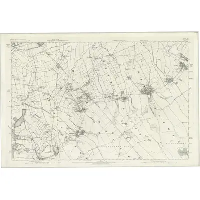 1878 Map of Wiltshire XVI, 1882 Print