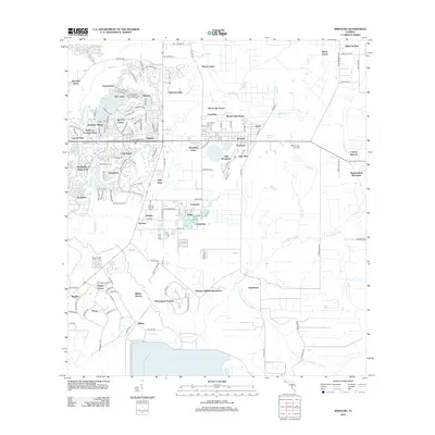 2012 Map of Wimauma, 2012 Print