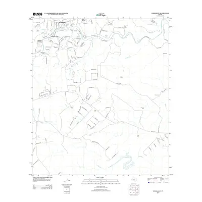 2013 Map of Wimberley, 2013 Print