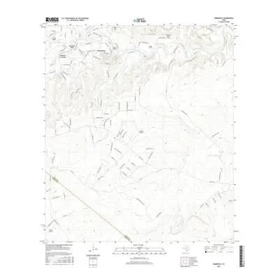 2016 Map of Wimberley, 2016 Print