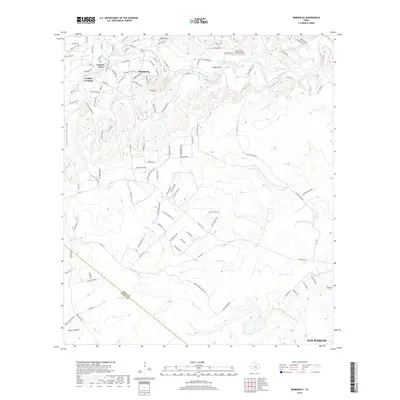 2019 Map of Wimberley, 2019 Print