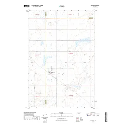 2018 Map of Wimbledon, 2018 Print