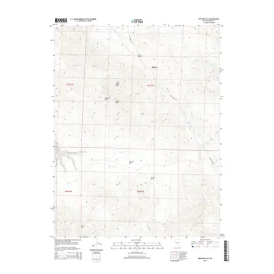 2014 Map of Win Wan Flat, 2014 Print