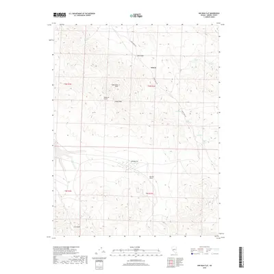 2018 Map of Win Wan Flat, 2018 Print