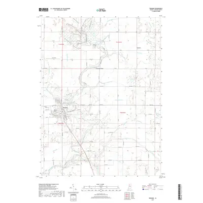 2019 Map of Winamac, 2019 Print