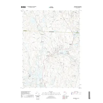 2018 Map of Winchendon, 2018 Print