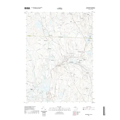 2021 Map of Winchendon, 2021 Print