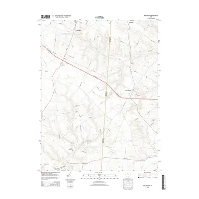 2013 Map of Winchester, 2013 Print
