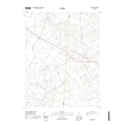 2019 Map of Winchester, 2019 Print