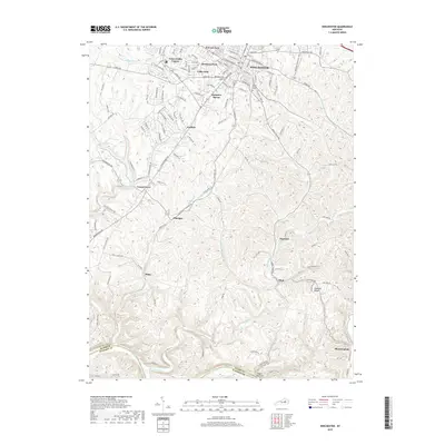 2019 Map of Winchester, 2019 Print