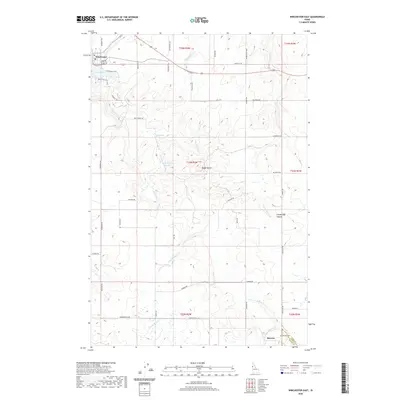 2020 Map of Winchester East, 2020 Print