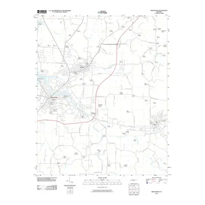 2010 Map of Winchester, 2010 Print