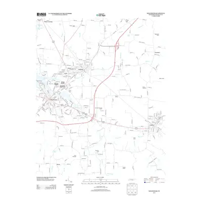 2013 Map of Winchester, 2013 Print