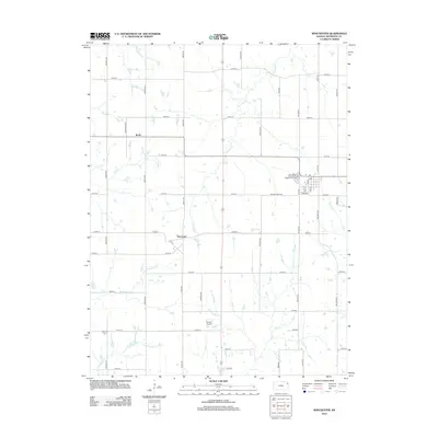 2012 Map of Winchester, 2012 Print
