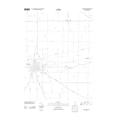 2013 Map of Winchester, 2013 Print
